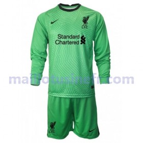 Maillot de Foot Liverpool Gardien Troisième 2020-21 Manches Longues - Enfant